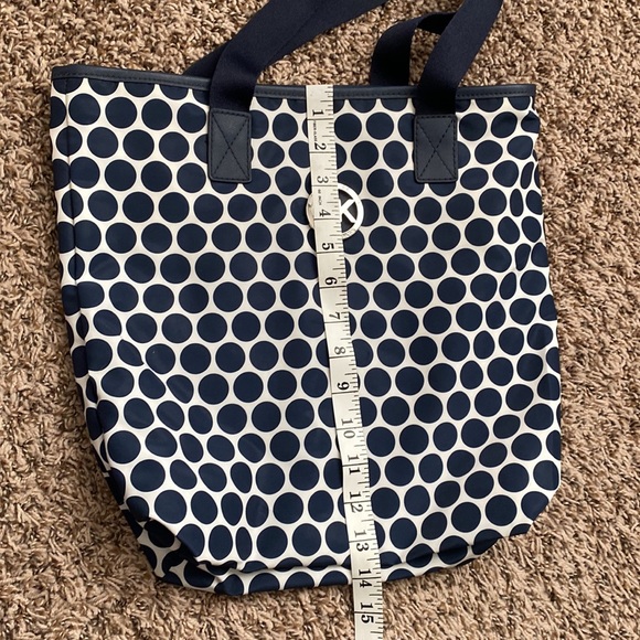 Michael Kors MK Large Nylon Polka Dot Tote Bag, Perfect Beach Bag - Picture 5 of 5